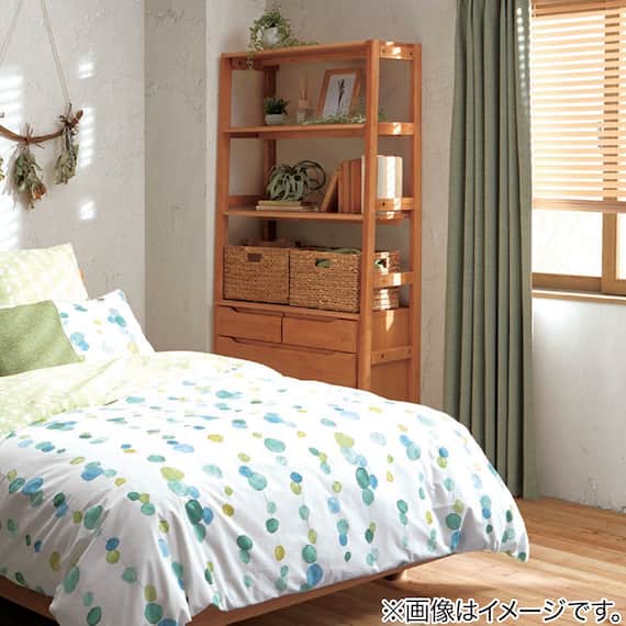 (1枚入り)遮光2級・断熱・遮熱カーテン(RD140 イエローグリーン 100X90X1) 13枚目画像