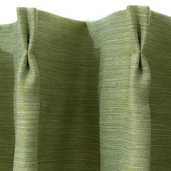 (1枚入り)遮光2級・断熱・遮熱カーテン(RD140 イエローグリーン 100X90X1) 18枚目画像