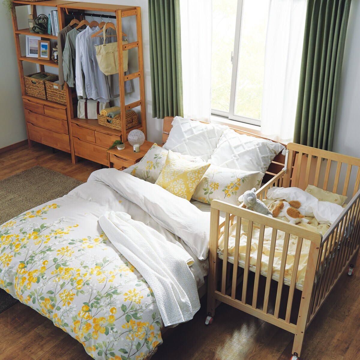 オーダーカーテン　イエロー　ベージュ　レティ　ニトリ ニトリ - オーダーカーテン イエロー ベージュ レティ ニトリの通販 by