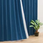 遮光1級・断熱・遮熱カーテン(RD140 ブルー 100X90X2) 1枚目画像