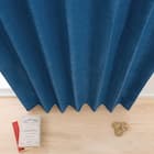 遮光1級・断熱・遮熱カーテン(RD140 ブルー 100X90X2) 12枚目画像