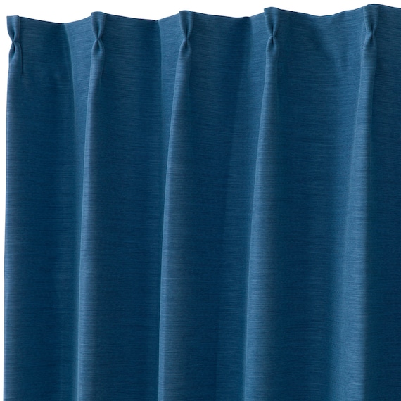 遮光1級・断熱・遮熱カーテン(RD140 ブルー 100X90X2) 14枚目画像