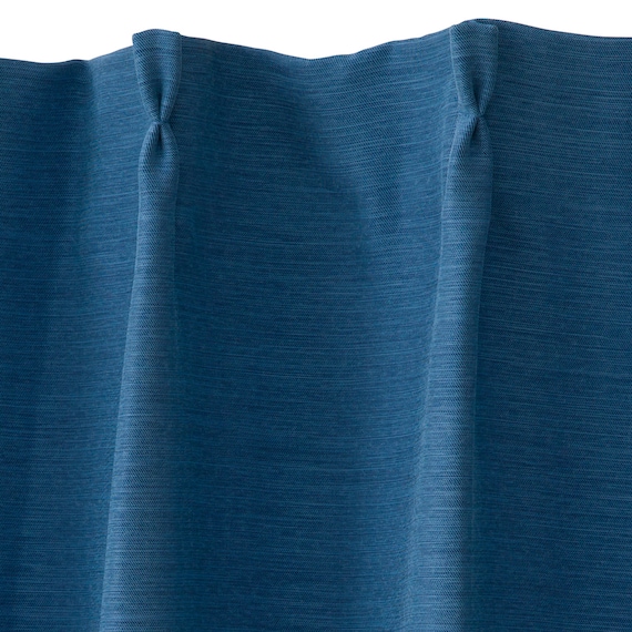 遮光1級・断熱・遮熱カーテン(RD140 ブルー 100X90X2) 15枚目画像