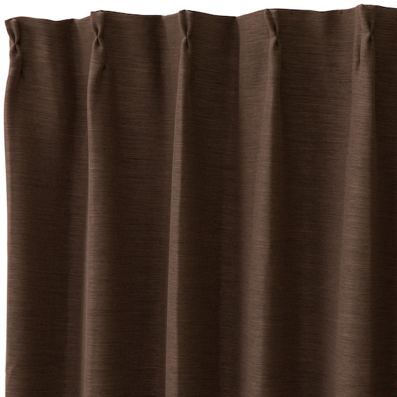 遮光1級・断熱・遮熱カーテン(RD140 ブラウン 150X150X2) 15枚目画像