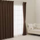 遮光1級・断熱・遮熱カーテン(RD140 ブラウン 100X90X2) 21枚目画像