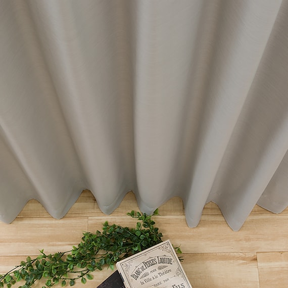 遮光2級・断熱・遮熱カーテン(RD140 グレー 100X205X2) 3枚目画像