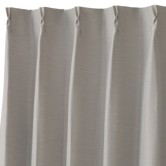 遮光2級・断熱・遮熱カーテン(RD140 グレー 100X205X2) 13枚目画像