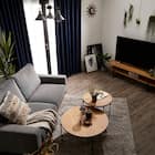 (1枚入り)遮光1級・断熱・遮熱カーテン(RD140 ネイビー 100X170X1) 13枚目画像