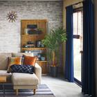 (1枚入り)遮光1級・断熱・遮熱カーテン(RD140 ネイビー 100X170X1) 14枚目画像