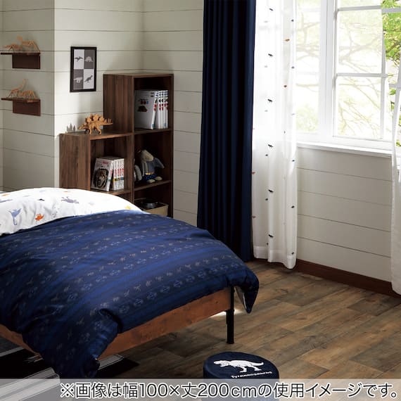 (1枚入り)遮光1級・断熱・遮熱カーテン(RD140 ネイビー 100X170X1) 16枚目画像