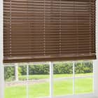 ヒモなし簡単昇降 木製風PVCブラインド(60X108 BR) 1枚目画像