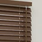 ヒモなし簡単昇降 木製風PVCブラインド(60X108 BR) 3枚目画像