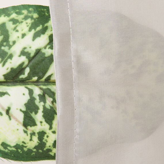 【UVカット・遮熱・保温・昼遮像】日除けに最適な遮熱カフェカーテン 100X45 BE 5枚目画像