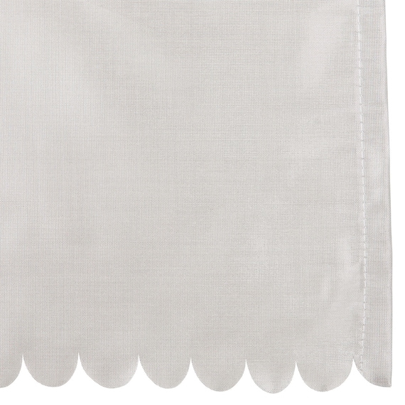 【UVカット・遮熱・保温・昼遮像】日除けに最適な遮熱カフェカーテン 100X45 BE 6枚目画像