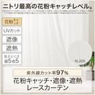(1枚入り)花粉キャッチ・遮像・遮熱レースカーテン(RL205 100X108X1) 3枚目画像