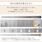 (1枚入り)花粉キャッチ・遮像・遮熱レースカーテン(RL205 100X108X1) 7枚目画像