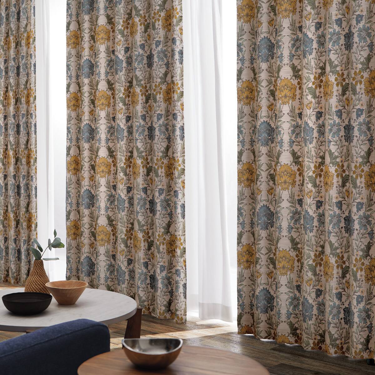 裏地付き遮光1級・遮熱ジャカードカーテン(PK261 100X110X2) | ニトリ