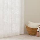 レースカーテン(RL204 アイボリー 100X108X2) 4枚目画像