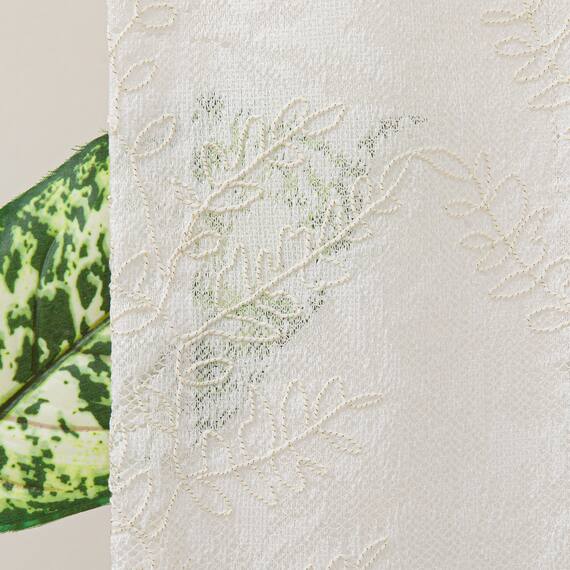 レースカーテン(RL204 アイボリー 100X108X2) 7枚目画像