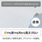 遮像・遮熱レースロールスクリーン(JY01K ホワイト 30×180) 2枚目画像