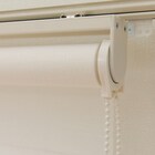 遮像・遮熱レースロールスクリーン(JY01K ホワイト 30×180) 6枚目画像