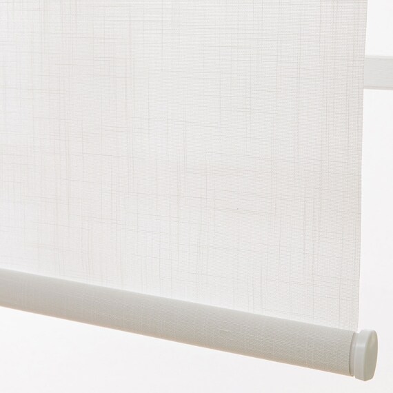 遮像・遮熱レースロールスクリーン(JY01K ホワイト 30×180) 9枚目画像