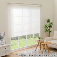 遮像・遮熱レースロールスクリーン(JY01K ホワイト 90×220)