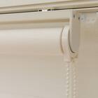 遮像・遮熱レースロールスクリーン(JY01K ホワイト 90×220) 6枚目画像