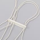 遮像・遮熱レースロールスクリーン(JY01K ホワイト 90×220) 10枚目画像