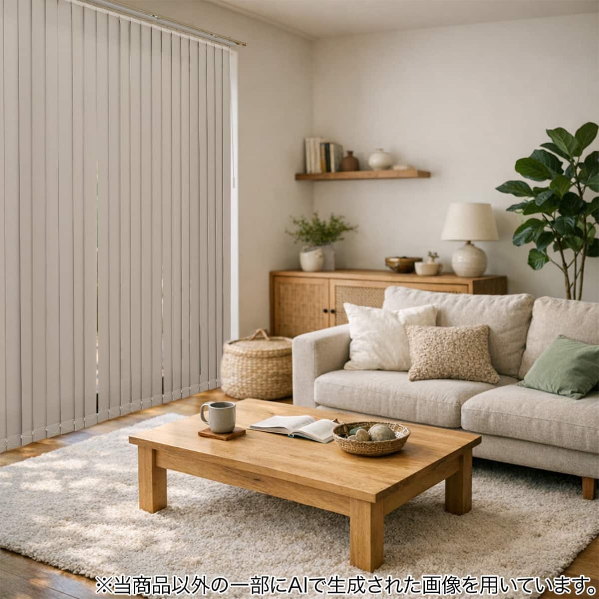 バーチカルブラインド(J2 グレー 60X230) | ニトリネット【公式】 家具
