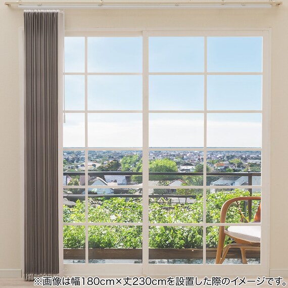 バーチカルブラインド(J2 グレー 180X230) 9枚目画像