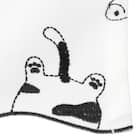 小窓カーテン(100×90 デコネコ DH182) 4枚目画像