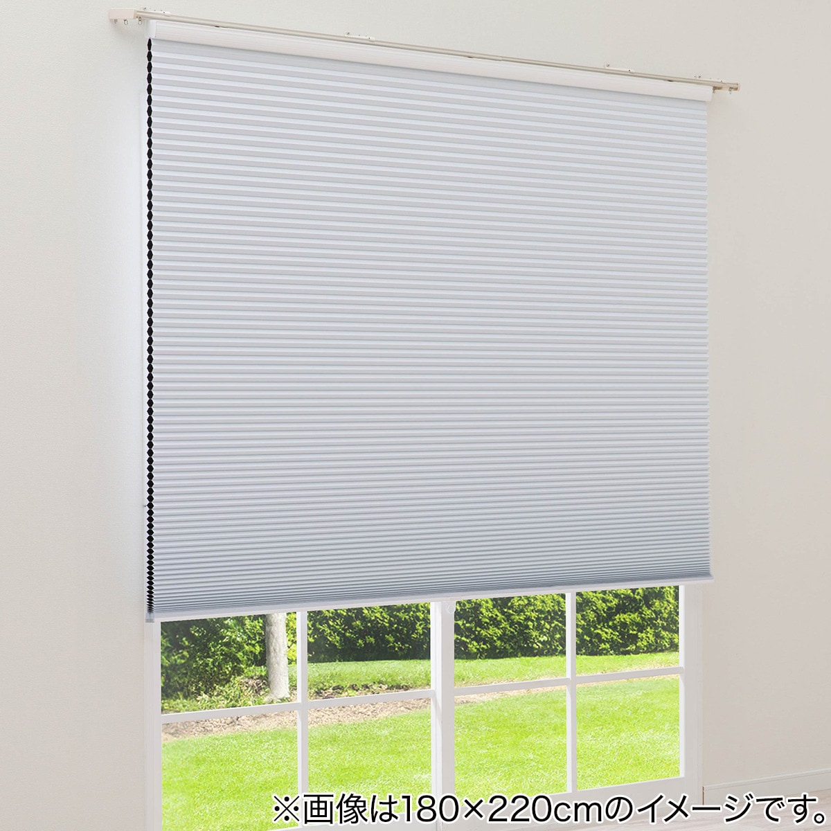 断熱・遮光】ハニカム構造のシェード(PE1 ホワイト 180X220) | ニトリ