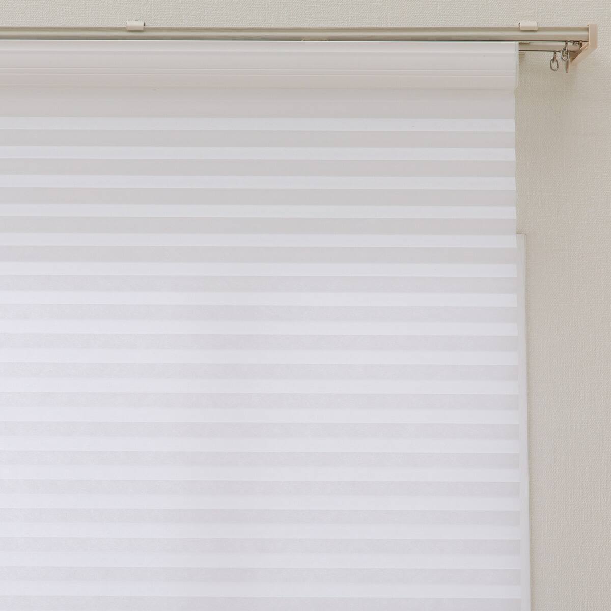 断熱 ハニカム構造のシェード(PE2 ホワイト 165X220) | ニトリネット