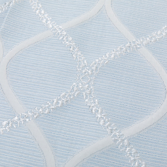 裏地付き遮光2級・遮熱カーテン(RD135 ブルー 100X110X2) 4枚目画像