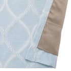 裏地付き遮光2級・遮熱カーテン(RD135 ブルー 100X110X2) 6枚目画像