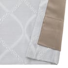 裏地付き遮光2級・遮熱カーテン(RD135 グレー 100X110X2) 6枚目画像