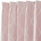 裏地付き遮光2級・遮熱カーテン(RD135 ローズ 100X110X2) 5枚目画像