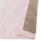 裏地付き遮光2級・遮熱カーテン(RD135 ローズ 100X110X2) 6枚目画像