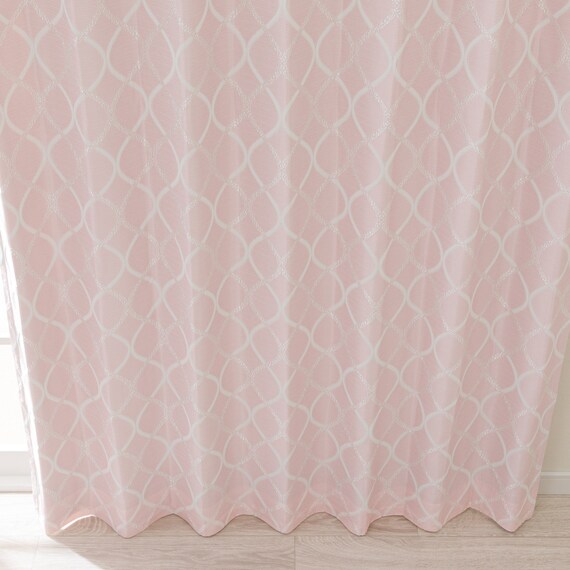 裏地付き遮光2級・遮熱カーテン(RD135 ローズ 100X110X2) 8枚目画像