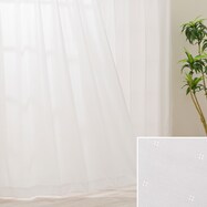 吸湿・放湿・遮像・遮熱・保温・UVカット273サイズレースカーテン(NTW01)