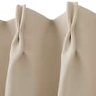 【防炎セット】4枚セットカーテン 遮光2級・遮熱・保温・昼遮像・UVカット (100x70x2 BE-04) 4枚目画像