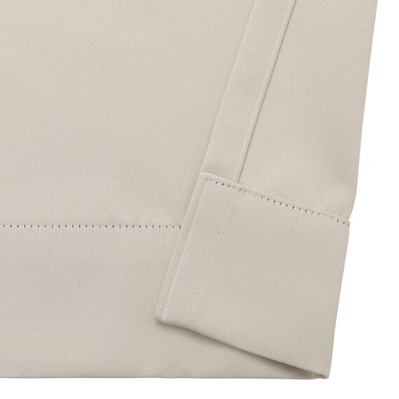 【防炎セット】4枚セットカーテン　遮光2級・遮熱・保温・昼遮像・UVカット (100x70x2 BE-04) 6枚目画像