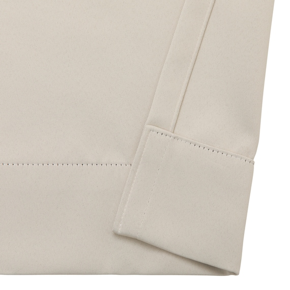 【防炎セット】4枚セットカーテン 遮光2級・遮熱・保温・昼遮像・UVカット (100x70x2 BE-04) 6枚目画像