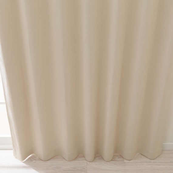 【防炎セット】4枚セットカーテン 遮光2級・遮熱・保温・昼遮像・UVカット (100x70x2 BE-04) 8枚目画像