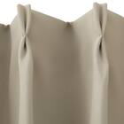 【防炎セット】4枚セットカーテン　遮光1級・遮熱・保温・昼遮像・UVカット (100x70x2 SBE-08) 4枚目画像