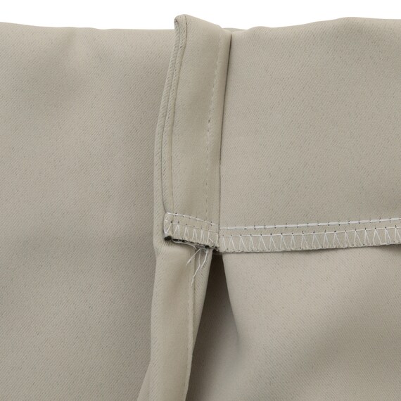 【防炎セット】4枚セットカーテン　遮光1級・遮熱・保温・昼遮像・UVカット (100x70x2 SBE-08) 5枚目画像