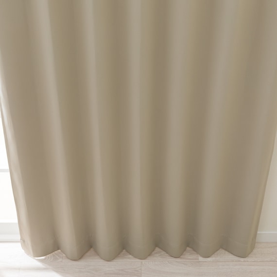 【防炎セット】4枚セットカーテン 遮光1級・遮熱・保温・昼遮像・UVカット (100x70x2 SBE-08) 8枚目画像