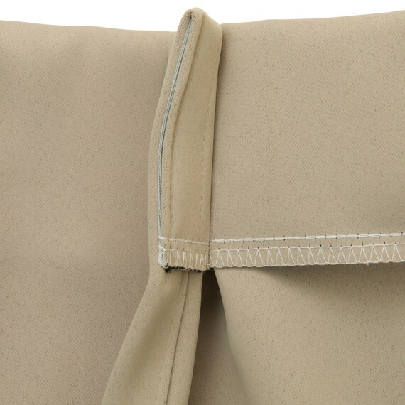 【防炎セット】4枚セットカーテン　遮光1級・遮熱・保温・昼遮像・UVカット (100x70x2 BUF-05) 5枚目画像