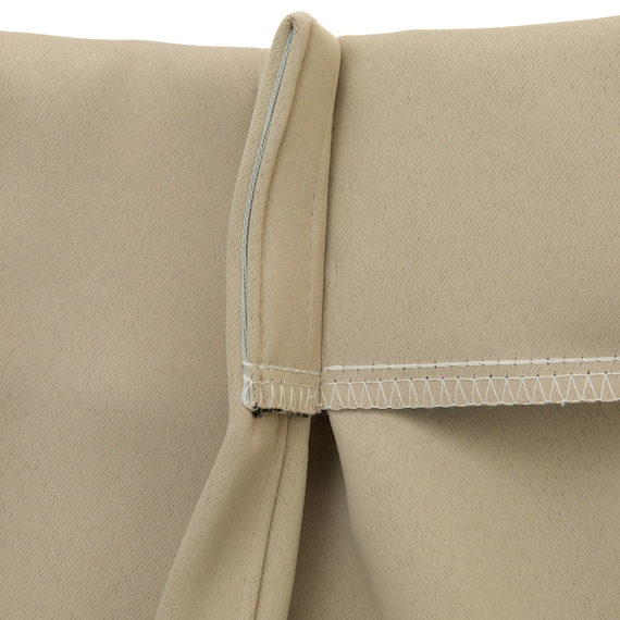 【防炎セット】4枚セットカーテン 遮光1級・遮熱・保温・昼遮像・UVカット (100x70x2 BUF-05) 5枚目画像